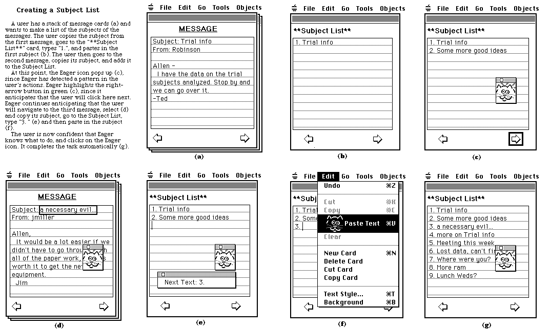 diagram of Eager with screenshots
