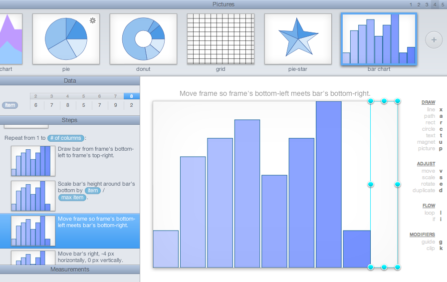screenshot from Drawing Dynamic Visualizations